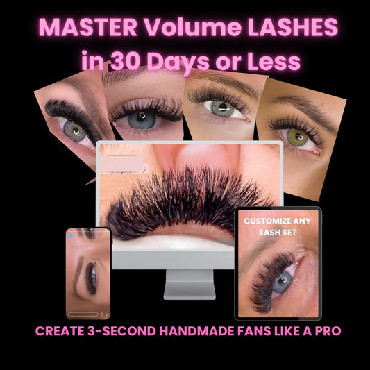 PRO MADE VOLUME LASHES in 30 days or less!