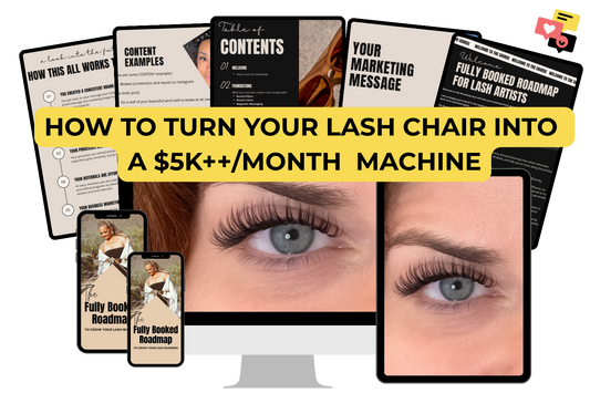 Fully Booked Roadmap for Lash Artists