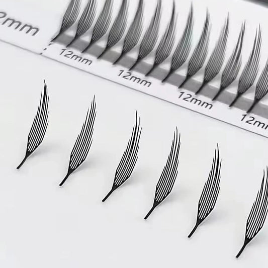 Spire Manga Lashes – 0.05mm – Anime/Manga Style, Pre-Spiked Volume/Hybrid Lashes