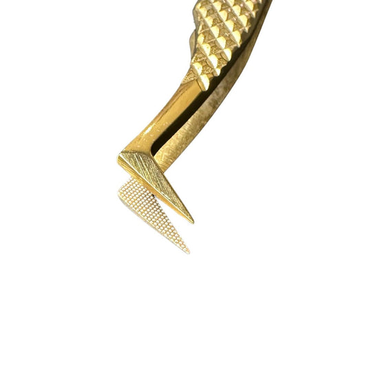 Hard Boot Tweezer WITH FIBER TIPS